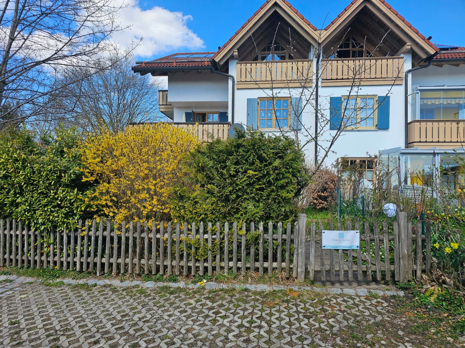 Eingang Christina Massage